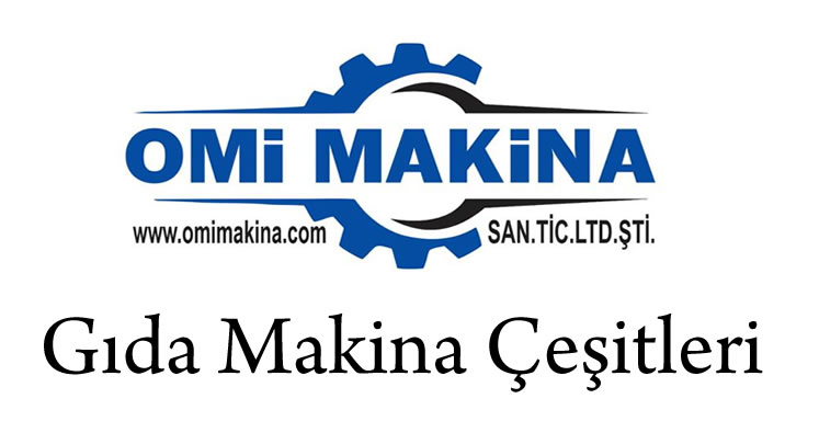 gıda makine çeşitleri